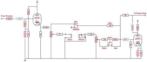 Tube Effects Loop Schematic