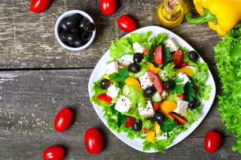 Vegetable salad, Greek, cooking, recipe HD wallpaper | Wallpaper Flare