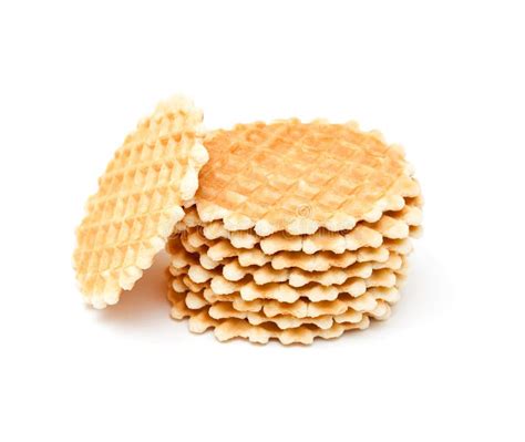 Wafer biscuits stock photo. Image of snack, slice, pastry - 15393344