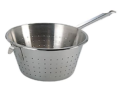 Stainless Steel Colander with Handle - Ø 28cm - De Buyer - Meilleur du Chef