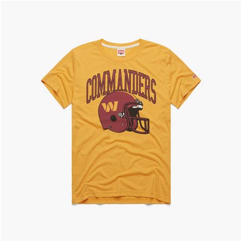 Washington Commanders Helmet | Retro Washington Commanders T-Shirt – HOMAGE