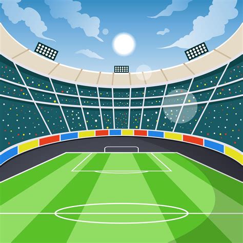 Stadium Football Background 2926394 Vector Art at Vecteezy