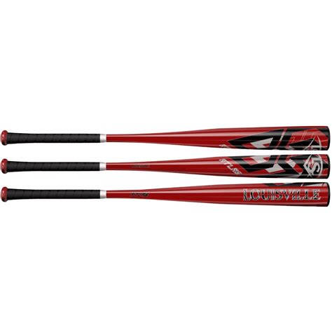 2023 Louisville Slugger Atlas BBCOR (-3) Custom Baseball Bat (Red/Black ...