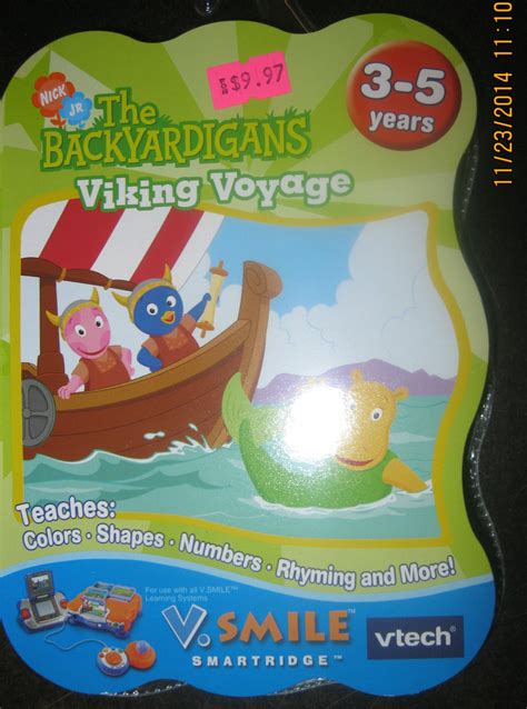 New V.smile The Backyardigans - Viking Voyage