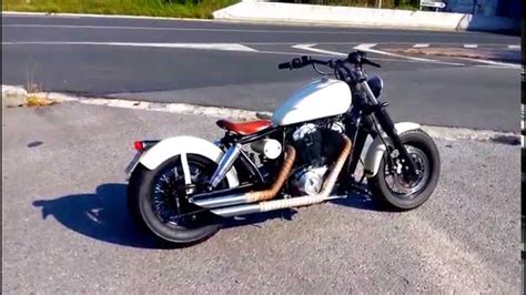 Honda VT 1100 C Shadow Spirit, First Start, Custom Cross Cycles - YouTube