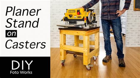 How to build a mobile planer stand!!!, Planer Stand - inspectandcloud.com