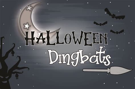 Halloween Dingbats - DM Letter Studio