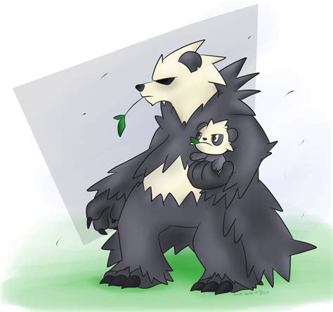 Pangoro and Pancham(Pokemon X and Y) by Wonder-Waffle on DeviantArt