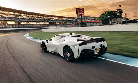 Ferrari claims a lap record for the SF90 Stradale at Indianapolis Motor Speedway