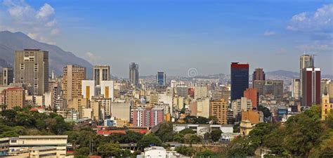 Skyline of Caracas. Venezuela Stock Image - Image of revolutionary ...