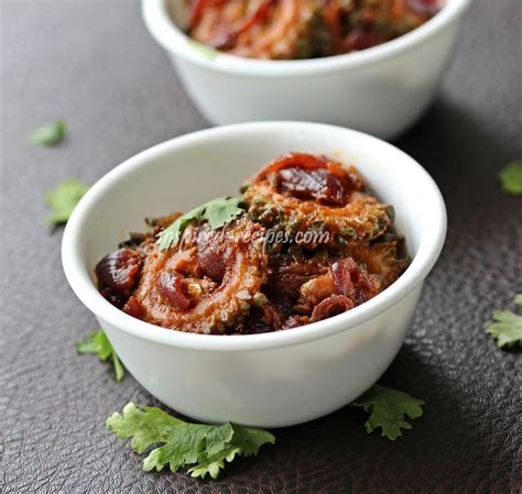 Bitter Gourd Recipe (Karela Sabzi) ~ Inspired Recipes