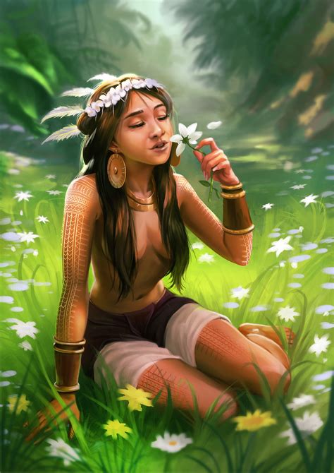 ArtStation - Anito Girl 2019