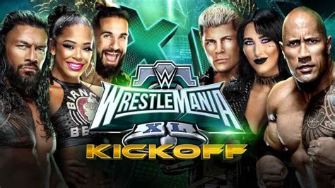 WWE WrestleMania 40 Kickoff Recap and Highlights - WWE News, WWE ...