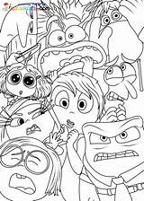 Disegni di Inside Out 2 Da Colorare sketch template