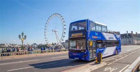 London: Golden Tours Open-Top Hop-on Hop-off Sightseeing Bus | GetYourGuide