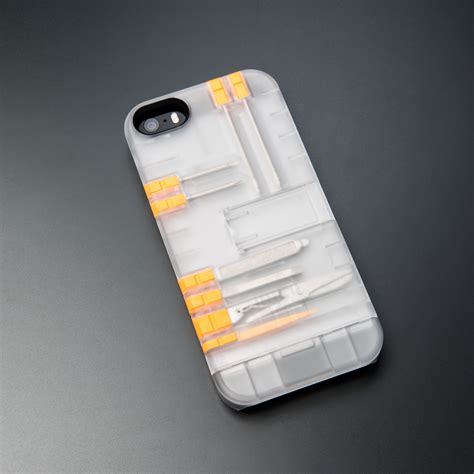 Clear Case // iPhone 5/5s (White Tools) - IN1 Case - Touch of Modern