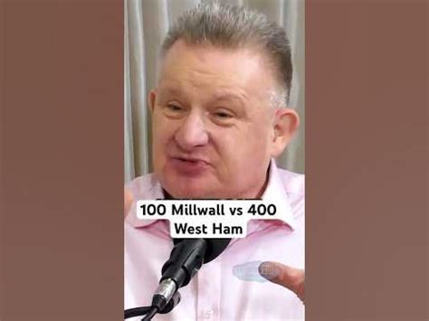 100 Millwall vs 400 West Ham - Ginger Bob - YouTube