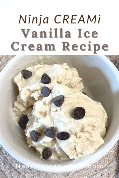 Basic Ninja CREAMi Vanilla Ice Cream Recipe - | Recipe | Vanilla ice ...