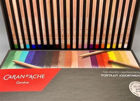 Caran d'Ache Luminance Portrait Pencils - Set of 20 - Pencilly Australia