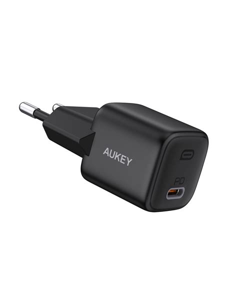 AUKEY Omnia Mini Fast Charger USB-C, PD, 20W - Black | Spares.se