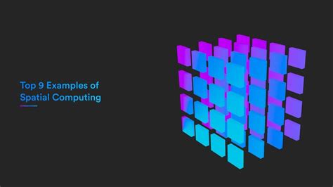 9 Examples of Spatial Computing : r/AR_MR_XR