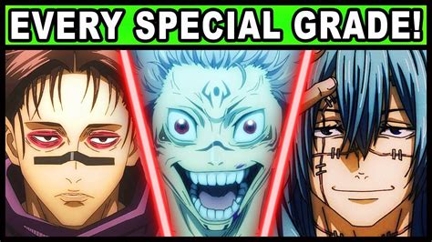 All Special Grade Curses and Their Powers Explained! | Jujutsu Kaisen / JJK Every Special Grade ...