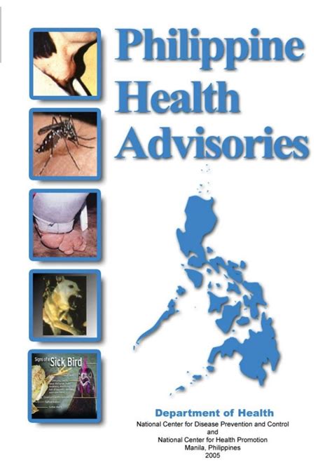 Philippine health advisories- DOH