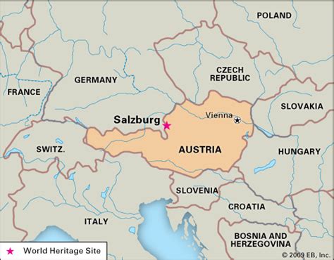 Map Of Salzburg Austria - Alexia Lorraine