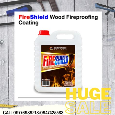 FIRESHIELD FIREPROOFING COATING TYPE A: WOOD, Commercial & Industrial ...