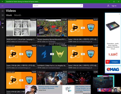 Download GameVids for Twitch: Gaming Live Stream & Chat for Twitch 1.2.7.0