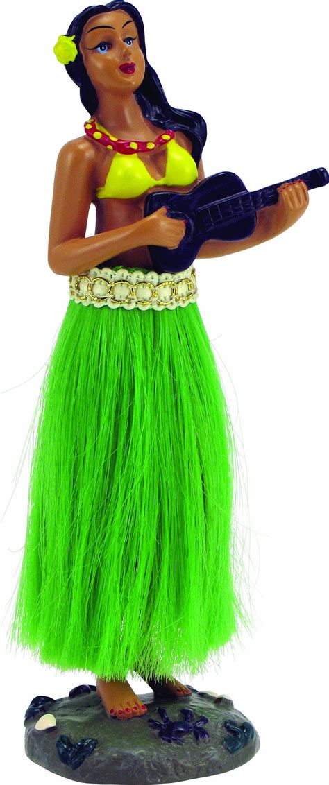 Bell 22-1-36707-8 Hula Doll Grass Skirt, Hula Dancers, Hula Girl, Toy Figures, Kitschy, Out Of ...