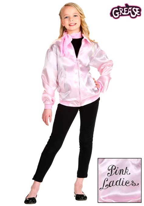 Kids Grease Pink Ladies Costume Jacket