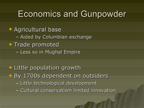 The Gunpowder Empires