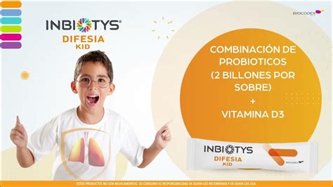 Inbiotys Difesia KID - YouTube