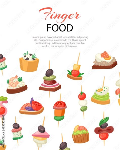 Premium Vector | Fast finger food - Clip Art Library