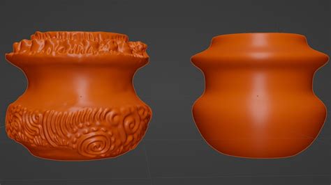 3D Antique Terracotta Vases Set 3D model | CGTrader