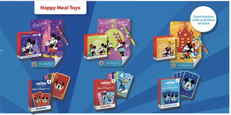 Walt Disney World x Happy Meal Toys Revealed