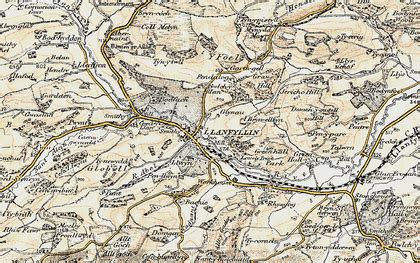 Llanfyllin photos, maps, books, memories - Francis Frith