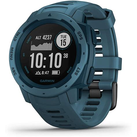 Garmin - Garmin Instinct, Rugged Outdoor Watch with GPS, Features GLONASS and Galileo, Heart ...