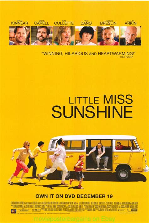 LITTLE MISS SUNSHINE MOVIE POSTER ORIGINAL 27x40 Video Store N. Mint ONE SHEET | eBay