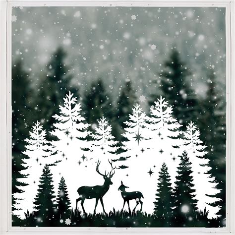 Window painting ideas for Christmas to make you feel festive | Livingetc