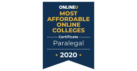 2020 Best Online Colleges for Paralegal Certificates - OnlineU