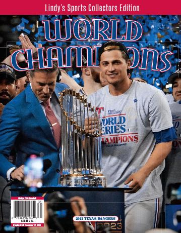 2023 Texas Rangers World Series Champions – Lindys Sports