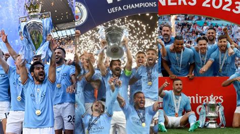 Man City Treble Winners Wallpapers - Wallpaper Cave