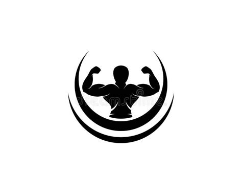 Bodybuilder logo stock vector. Illustration of health - 132737901