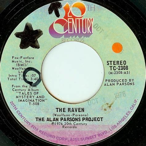 The Alan Parsons Project - The Raven (1976, Vinyl) | Discogs