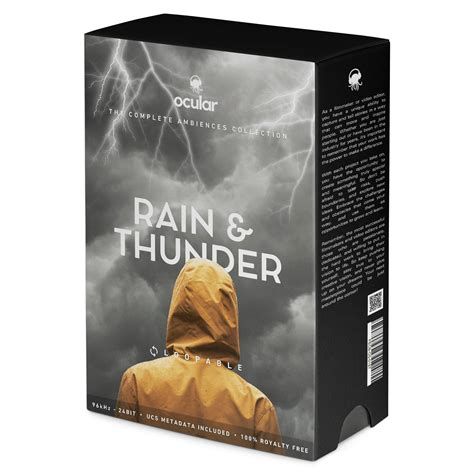 Rain & Thunder Sound Effects - Live Recorded Ambiences