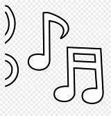 Music Notes Coloring sketch template