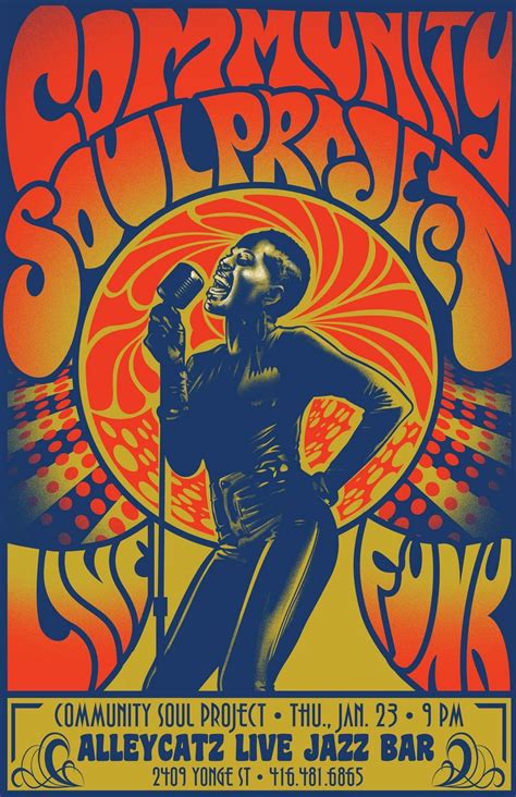 Soul project | Concert poster art, Concert poster design, Music artwork