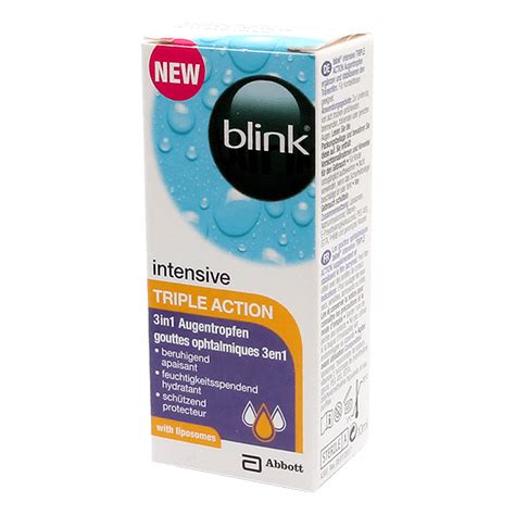 Blink Intensive Triple Action 10ml Soothing eye drops